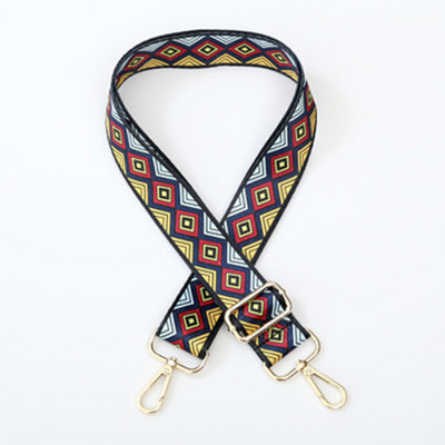 Nailono diržo rankinės dirželiai Rainbow Obag Priedai Reguliuojamas platus dirželis moterims per petį Messenger krepšiai Obago rankenos rankinės dirželis