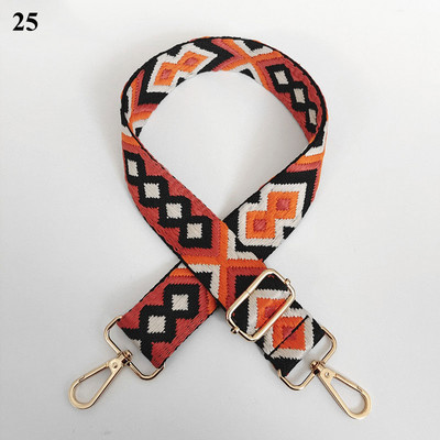 130 cm-es táska fogantyús táskapánt Női Etnikai stílusú táska öv DIY kivehető széles váll kézitáska öv állítható táska kiegészítők