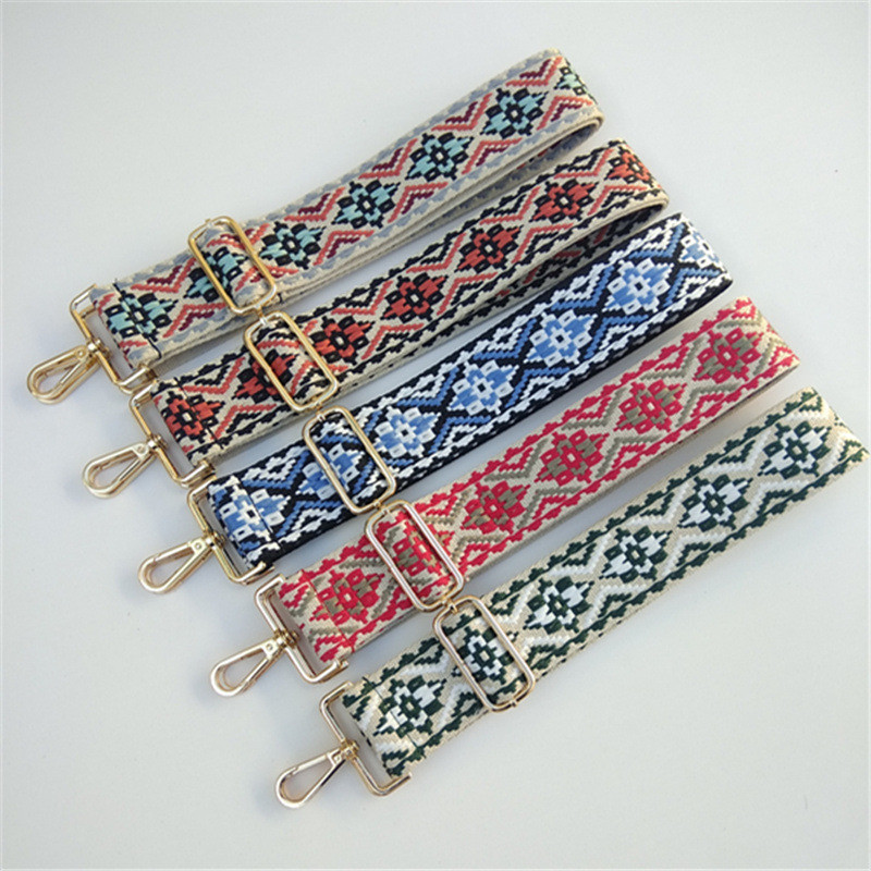 5 cm široka modna torba s vezom Naramenica Ručka DIY Dodaci 80 ~ 130 cm Podesiva