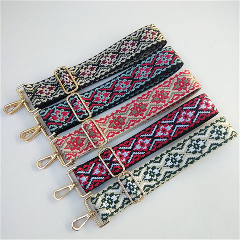 5 cm široka modna torba s vezom Naramenica Ručka DIY Dodaci 80 ~ 130 cm Podesiva