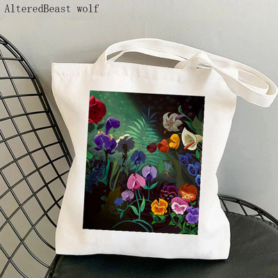 Női vásárlótáska sárga citrom Nyomtatott Kawaii táska Harajuku Bevásárlóvászon Shopper Bag lány kézitáska Vállas női táska