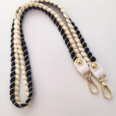 80-120 cm medvilninės virvutės austas krepšio dirželis Crossbody krepšiams Moteriškos rankinės Krepšys Grandininiai krepšiai Priedai