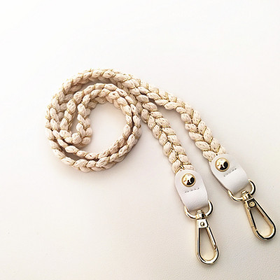 80-120 cm medvilninės virvutės austas krepšio dirželis Crossbody krepšiams Moteriškos rankinės Krepšys Grandininiai krepšiai Priedai