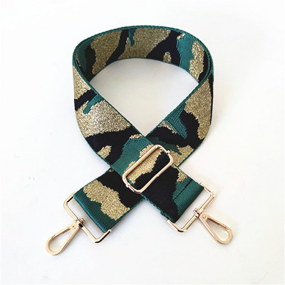 Modne žene Djevojke Metalik kamuflažna široka torba za naramenicu Zamjenska torba Remen Torbica u stilu gitare Torbica Trake za nošenje preko tijela