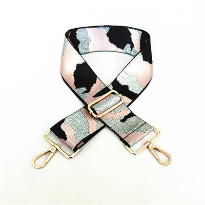 Modne žene Djevojke Metalik kamuflažna široka torba za naramenicu Zamjenska torba Remen Torbica u stilu gitare Torbica Trake za nošenje preko tijela