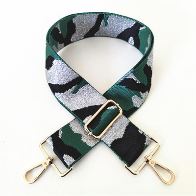 Modne žene Djevojke Metalik kamuflažna široka torba za naramenicu Zamjenska torba Remen Torbica u stilu gitare Torbica Trake za nošenje preko tijela
