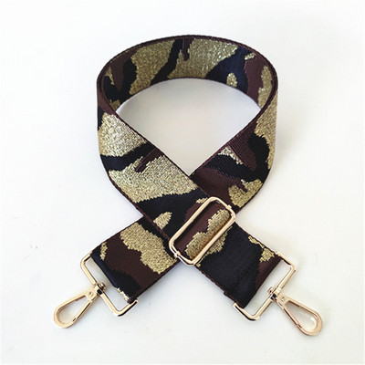 Modne žene Djevojke Metalik kamuflažna široka torba za naramenicu Zamjenska torba Remen Torbica u stilu gitare Torbica Trake za nošenje preko tijela
