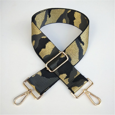 Modne žene Djevojke Metalik kamuflažna široka torba za naramenicu Zamjenska torba Remen Torbica u stilu gitare Torbica Trake za nošenje preko tijela