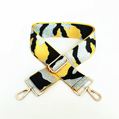 Modne žene Djevojke Metalik kamuflažna široka torba za naramenicu Zamjenska torba Remen Torbica u stilu gitare Torbica Trake za nošenje preko tijela