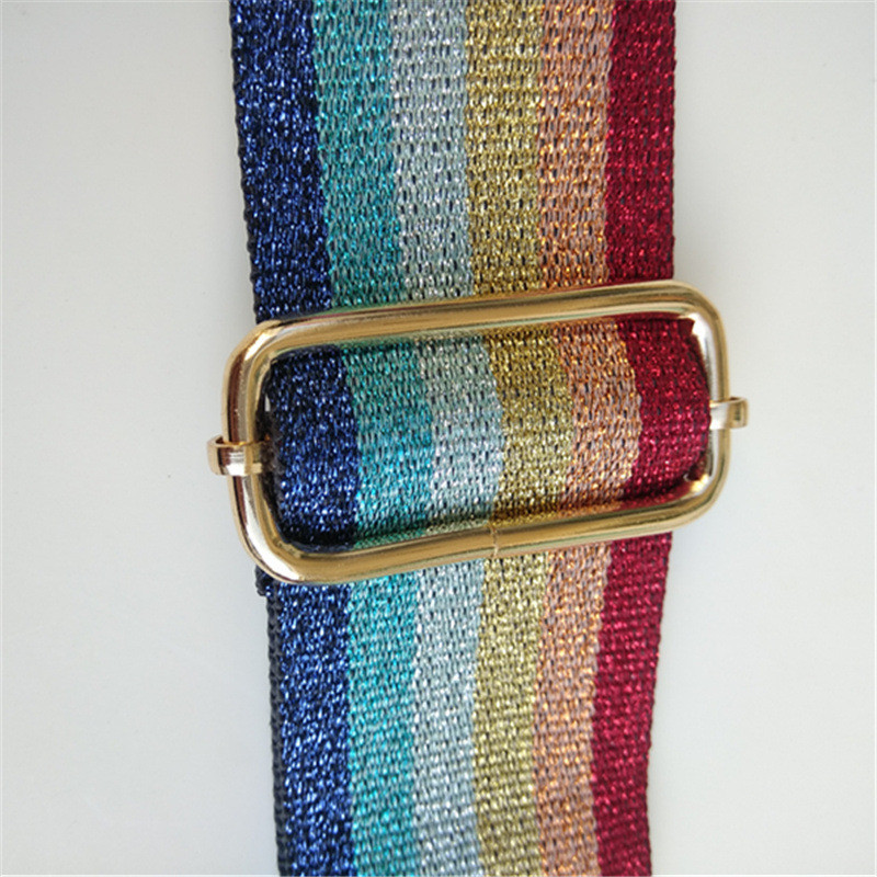 Modne žene Djevojke Metalik kamuflažna široka torba za naramenicu Zamjenska torba Remen Torbica u stilu gitare Torbica Trake za nošenje preko tijela