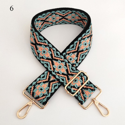 Žakarda sieviešu rokassomu siksna plata plecu somas siksnas nomaiņa somas siksnas piederums Regulējama josta somām 130cm somas rokturi