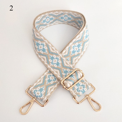 Žakarda sieviešu rokassomu siksna plata plecu somas siksnas nomaiņa somas siksnas piederums Regulējama josta somām 130cm somas rokturi