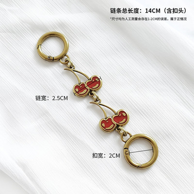 Prailginimo grandinėlė pečiams Crossbody Krepšiai Dirželiai Rankenos Krepšelio dalys Priedai Rankinė DIY Keičiamos grandinėlės Auksinis diržas