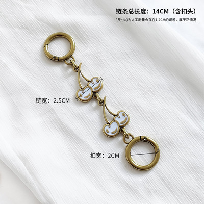 Prailginimo grandinėlė pečiams Crossbody Krepšiai Dirželiai Rankenos Krepšelio dalys Priedai Rankinė DIY Keičiamos grandinėlės Auksinis diržas