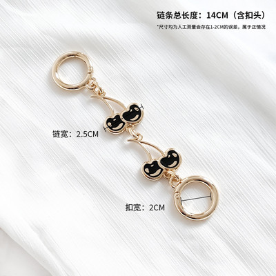 Prailginimo grandinėlė pečiams Crossbody Krepšiai Dirželiai Rankenos Krepšelio dalys Priedai Rankinė DIY Keičiamos grandinėlės Auksinis diržas