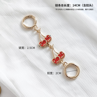 Prailginimo grandinėlė pečiams Crossbody Krepšiai Dirželiai Rankenos Krepšelio dalys Priedai Rankinė DIY Keičiamos grandinėlės Auksinis diržas