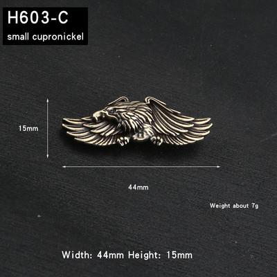 Retro osobnost od čistog bakra leteći orao sreće tkanina kopča ručno izrađena kožna ukrasna kopča kožna ukrasna kopča