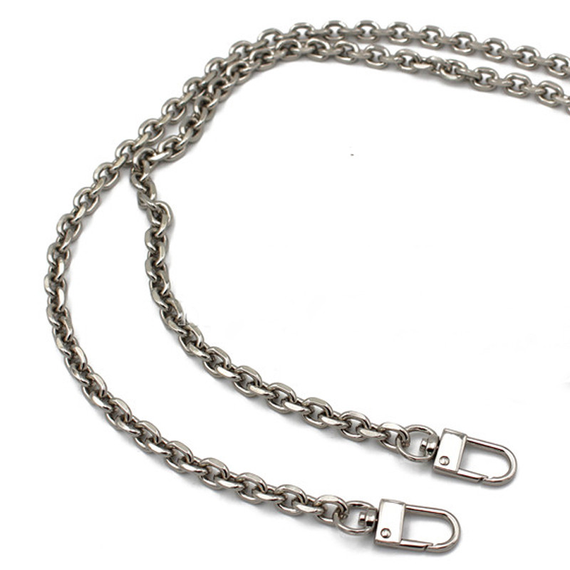 7,5 mm-es arany, pisztolyfekete, ezüst helyettesítő pénztárca lánc vállpánt, kis kézitáska, kuplungtáskák, barkács láncok.