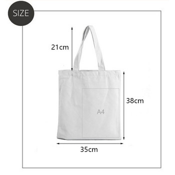 Καμβά εκτύπωσης αβοκάντο Shopping Tote bag Επαναχρησιμοποιήσιμη γυναικεία τσάντα Vegan Shopper Bookbag Πανί Τσάντα ταξιδιού ώμου Teacher Eco Handbag