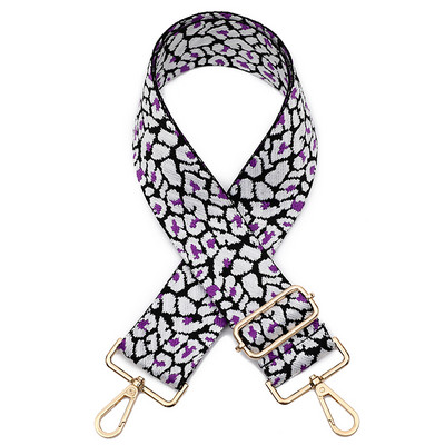 Curele pentru geantă leopard Mâner pentru genți de mână pentru femei, curea lată, umăr, curea pentru geantă, curea reglabilă, parte accesoriu pentru genți