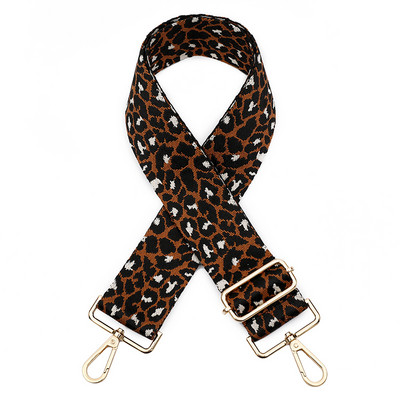 Curele pentru geantă leopard Mâner pentru genți de mână pentru femei, curea lată, umăr, curea pentru geantă, curea reglabilă, parte accesoriu pentru genți