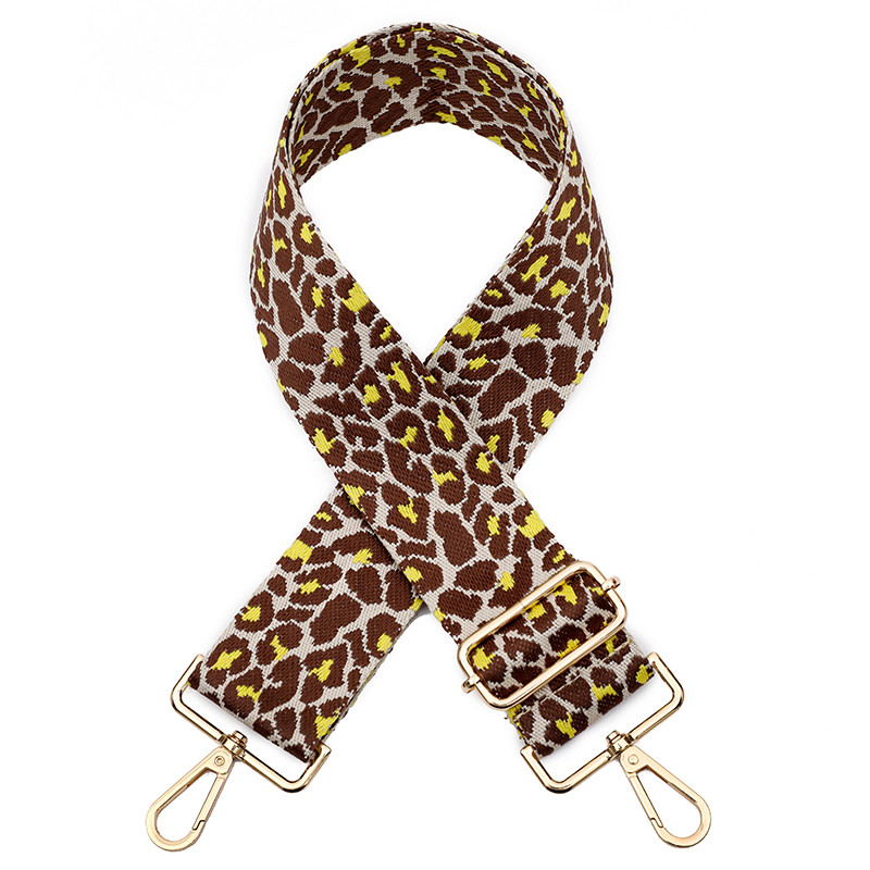 Curele pentru geantă leopard Mâner pentru genți de mână pentru femei, curea lată, umăr, curea pentru geantă, curea reglabilă, parte accesoriu pentru genți