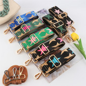 Színes Star széles váll, kereszttestű táskapánt, állítható női kézitáskához O táskaöv barkácstáskákhoz Övek Tartozékok táskákhoz