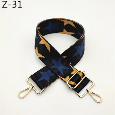 Színes Star széles váll, kereszttestű táskapánt, állítható női kézitáskához O táskaöv barkácstáskákhoz Övek Tartozékok táskákhoz