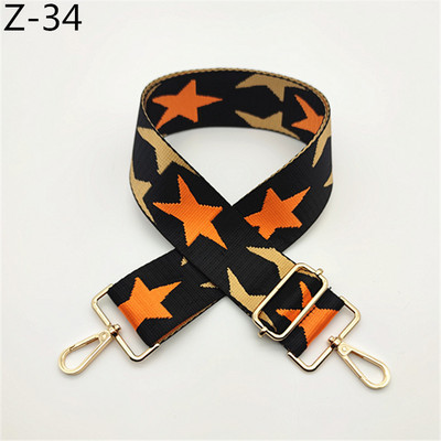 Színes Star széles váll, kereszttestű táskapánt, állítható női kézitáskához O táskaöv barkácstáskákhoz Övek Tartozékok táskákhoz