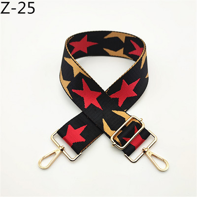 Színes Star széles váll, kereszttestű táskapánt, állítható női kézitáskához O táskaöv barkácstáskákhoz Övek Tartozékok táskákhoz