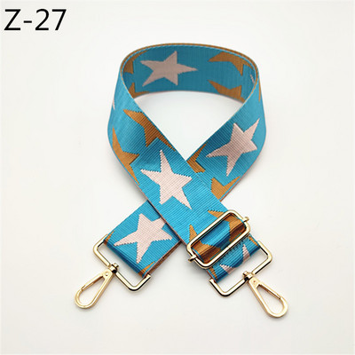 Színes Star széles váll, kereszttestű táskapánt, állítható női kézitáskához O táskaöv barkácstáskákhoz Övek Tartozékok táskákhoz