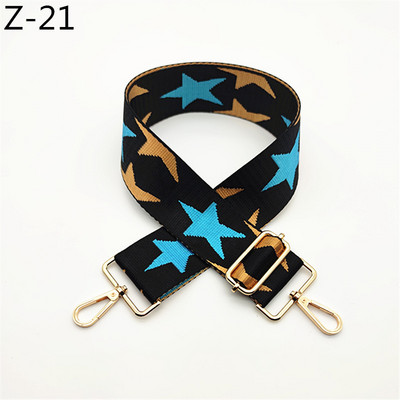 Színes Star széles váll, kereszttestű táskapánt, állítható női kézitáskához O táskaöv barkácstáskákhoz Övek Tartozékok táskákhoz