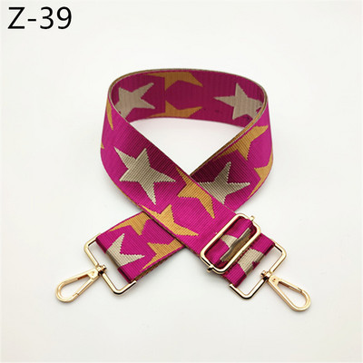 Színes Star széles váll, kereszttestű táskapánt, állítható női kézitáskához O táskaöv barkácstáskákhoz Övek Tartozékok táskákhoz