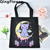 Pasteļgotu iepirkumu soma iepirkšanās bolsas de tela pircējs tote džutas soma audekla soma tote iepirkšanās reciclaje audums pasūtījuma