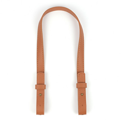 Vintage torba s dva kraja, remen za remen za prilagodbu DIY Smeđa crna ručna torba Bucket Bag Dodaci Liči uzorak Kožna ručka