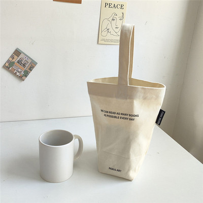 PURDORED 1 kom Ženska mini velika torba platnena torba s pismom Mala torba za kupovinu Ležerna torba Bolso Grande Mujer