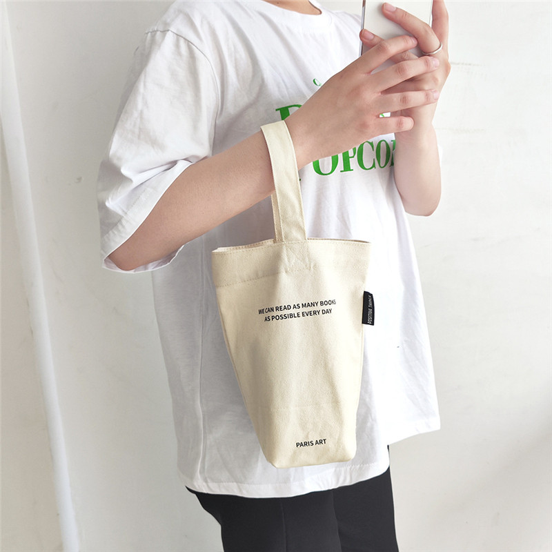 PURDORED 1 kom Ženska mini velika torba platnena torba s pismom Mala torba za kupovinu Ležerna torba Bolso Grande Mujer
