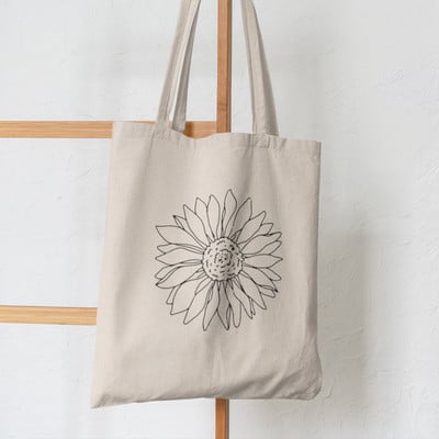 Ženska torba za kupnju Ezoterična torba s gljivama i kristalima Torba za kupnju Platnena torba za kupnju Ženska torba na rame