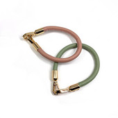 Divat DIY kézitáska pántok PU bőr válltáska pánt cseretáska fogantyú rövid táska övek tartós fonott kötél fogantyúk