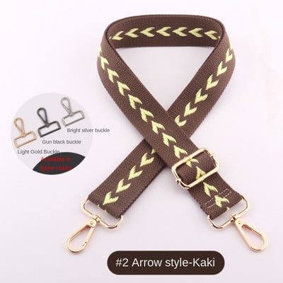 Messenger táska Vállas utazótáska All-match Deréktáska részei állíthatóak Cserélhető Kiegészítő Divat övvászon Szövedék