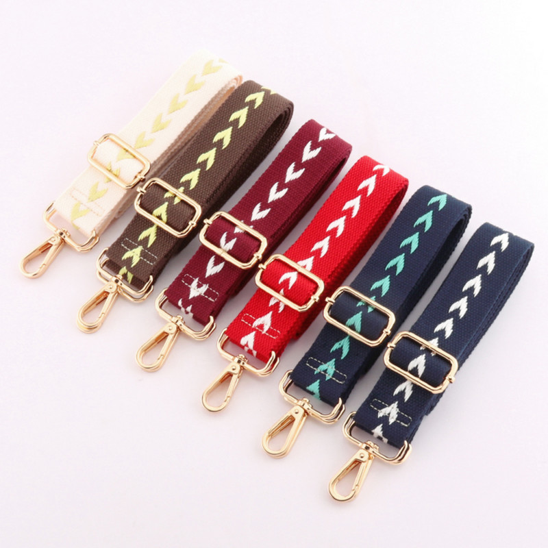 Messenger táska Vállas utazótáska All-match Deréktáska részei állíthatóak Cserélhető Kiegészítő Divat övvászon Szövedék