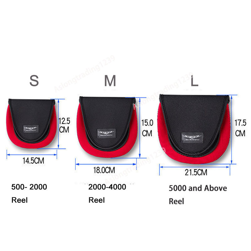 Pergető orsó tároló táska Horgászorsó táskák Hordozható védőtok fedél toktartó hordozható horgásztáska tasak felszerelés