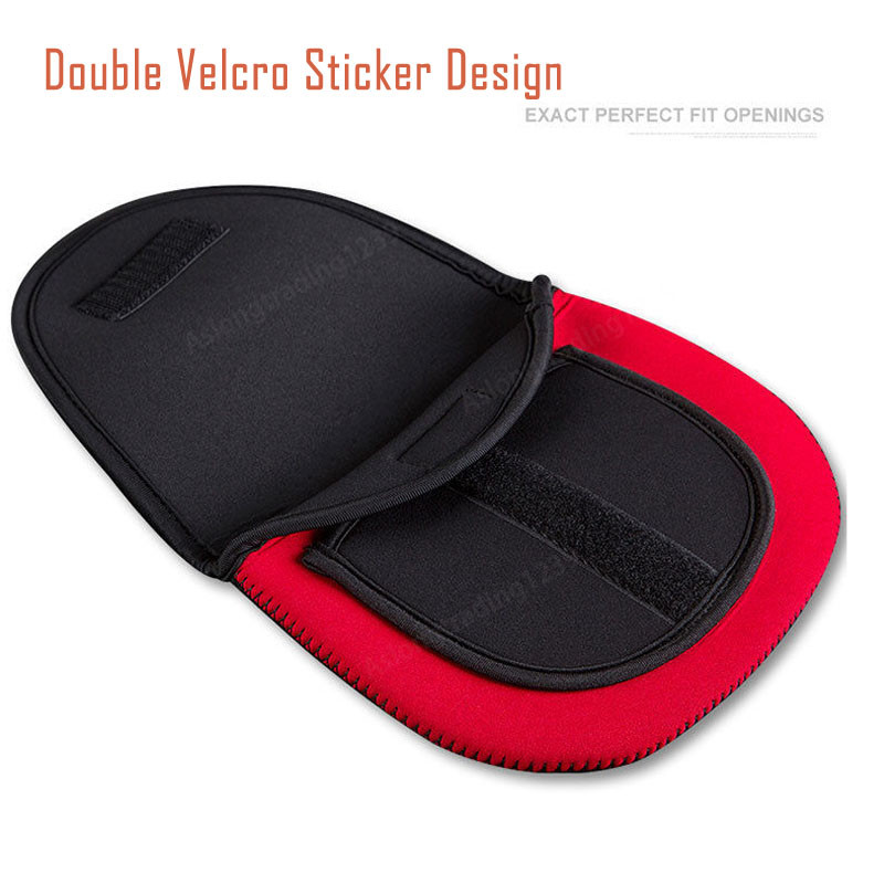 Pergető orsó tároló táska Horgászorsó táskák Hordozható védőtok fedél toktartó hordozható horgásztáska tasak felszerelés