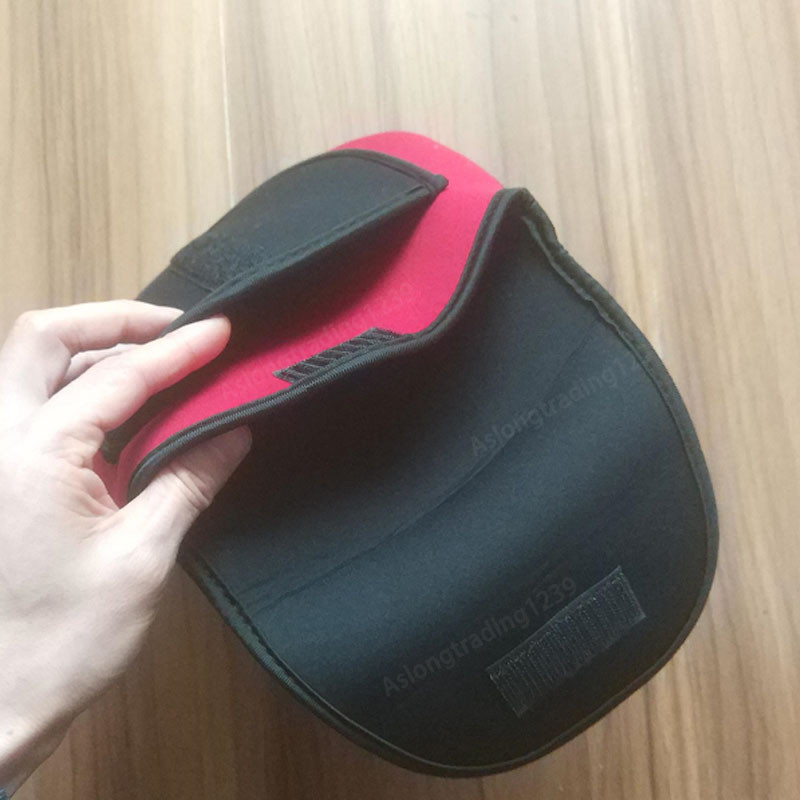 Pergető orsó tároló táska Horgászorsó táskák Hordozható védőtok fedél toktartó hordozható horgásztáska tasak felszerelés