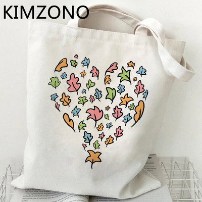 Tv Show Heartstopper Shopping Bag Nick and Charlie Romance Ručna torba Tote Trgovina namirnicama Torba od pamučne jute Shopper Bag Bolsas Reutilizables