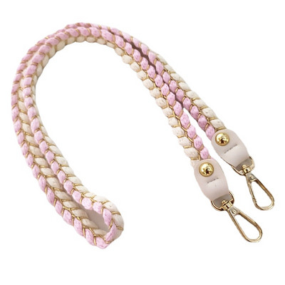 Deepeel 1,5 cm sieviešu auduma somu siksna 80/100/120 cm, viena pleca kaņepju virvju siksnas CrossBody rokassomu maiņas somas dekorēšanas aksesuārs