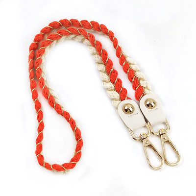 Deepeel 1,5 cm sieviešu auduma somu siksna 80/100/120 cm, viena pleca kaņepju virvju siksnas CrossBody rokassomu maiņas somas dekorēšanas aksesuārs