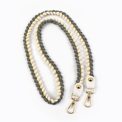 Deepeel 1,5 cm sieviešu auduma somu siksna 80/100/120 cm, viena pleca kaņepju virvju siksnas CrossBody rokassomu maiņas somas dekorēšanas aksesuārs