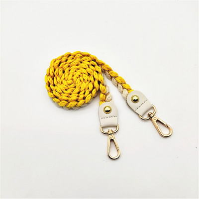 Deepeel 1,5 cm sieviešu auduma somu siksna 80/100/120 cm, viena pleca kaņepju virvju siksnas CrossBody rokassomu maiņas somas dekorēšanas aksesuārs