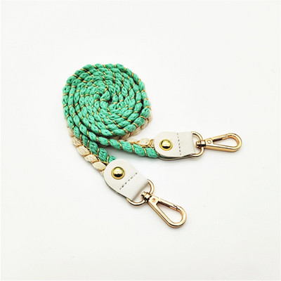 Deepeel 1,5 cm sieviešu auduma somu siksna 80/100/120 cm, viena pleca kaņepju virvju siksnas CrossBody rokassomu maiņas somas dekorēšanas aksesuārs